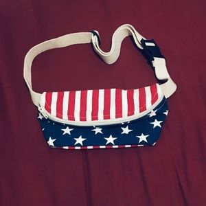 American Apparel American Flag Fanny Pack